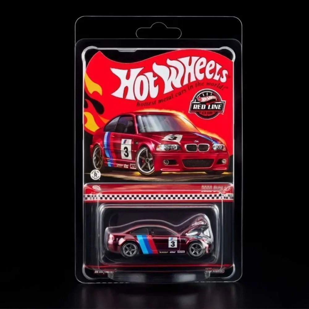Hot Wheels RLC 2006 BMW M3 in Red. New in box!